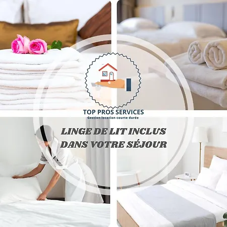 Cosyfamily 1er Etage Piscine -wifi- Neuf-famille -15min - Pros Servicesconciergerie Apartmán *